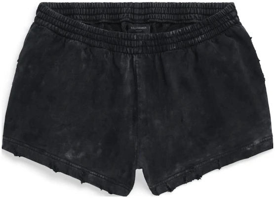 Balenciaga SS23 Celana Pendek Hitam Distressed Mid-Rise Unisex Stylish 744725TOVI41055 Order Balenciaga SS23 Celana Pendek Hitam Distressed Mid-Rise Unisex Stylish 744725TOVI41055