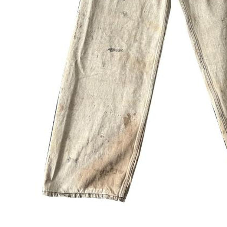 Balenciaga SS23 Distressed Mid-Rise Straight Jeans Regular Fit Men’s Off-White. 745248TOW715411 圖 6