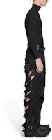 Sizing Balenciaga SS23 男女破壞直筒牛仔褲 黑色寬鬆版型牛仔褲. 745248TNW111700