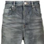 Sizing Balenciaga SS23 Jeans Pria Loose Fit Biru Model Straight-Leg Distressed. 745151TNW014974