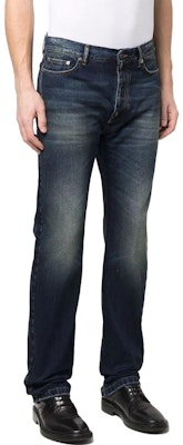 발렌시아가 SS23 페이디드 스트레이트 데님 진 유니섹스 딥 블루. 681707TJW754021 Purchase 발렌시아가 SS23 페이디드 스트레이트 데님 진 유니섹스 딥 블루. 681707TJW754021