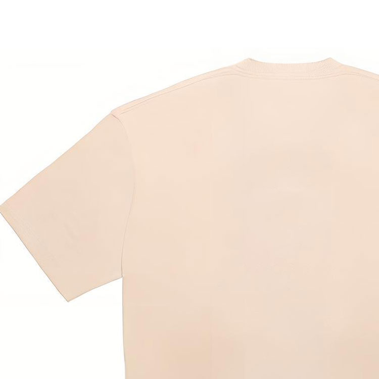 Balenciaga SS23 Graphic Print Oversized Khaki T-Shirt  Crewneck Short Sleeve 612966TMVG79364 圖 5