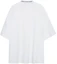 Lookbook Balenciaga SS23 Heart Letter Print Oversized Unisex T-Shirt White. 744439TOVH39081