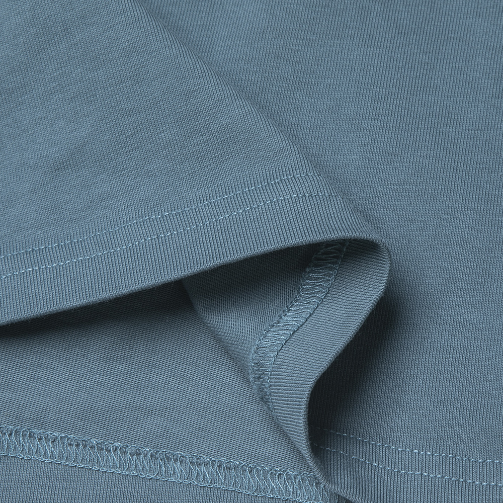 Details for 발렌시아가 SS23 키즈 블루 크루넥 레터 티셔츠 레귤러 핏 스타일. 681864TOVK74005