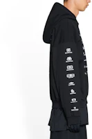 Details for Balenciaga SS23 字母印花長袖男女黑色休閒上衣 726241TNVQ81070
