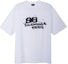 Buy Balenciaga SS23 Letter Print Crewneck Short Sleeve T-Shirt White - Regular Fit 612966TNVN49040