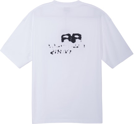 Balenciaga SS23 Letter Print Crewneck Short Sleeve T-Shirt White - Regular Fit 612966TNVN49040 Lookbook Balenciaga SS23 Letter Print Crewneck Short Sleeve T-Shirt White - Regular Fit 612966TNVN49040