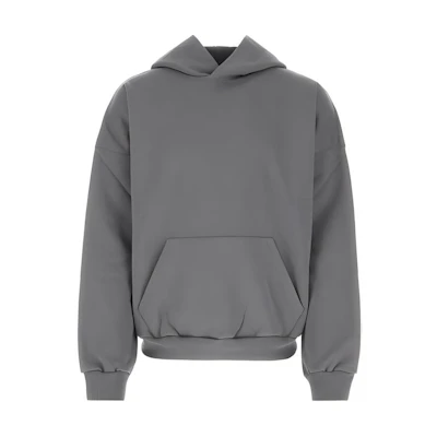 Balenciaga SS23 Letter Print Hoodie Oversized Fit Grey Pullover. 725565TNVL61219