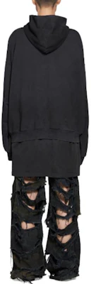 Balenciaga SS23 Letter Print Oversized Hoodie Unisex Black. 744463TOVK21055 Purchase Balenciaga SS23 Letter Print Oversized Hoodie Unisex Black. 744463TOVK21055