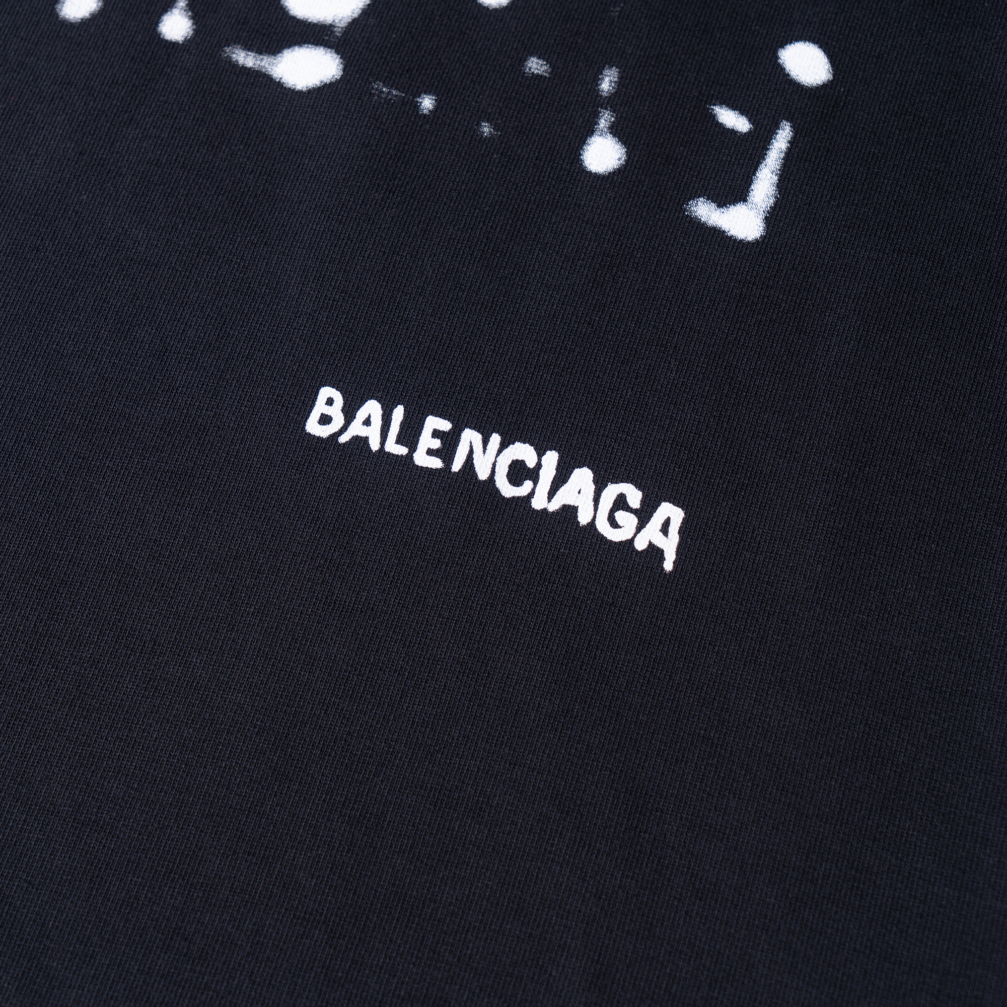 Balenciaga SS23 Letter Print Pullover Hoodie Loose Fit  Black. 600583TOVO61070 圖 8
