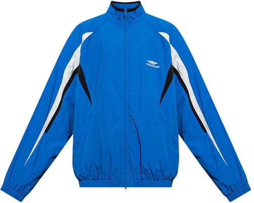 Balenciaga SS23 Jaket Lengan Panjang Logo Colorblock Biru 725276TNO244003 Buy Balenciaga SS23 Jaket Lengan Panjang Logo Colorblock Biru 725276TNO244003