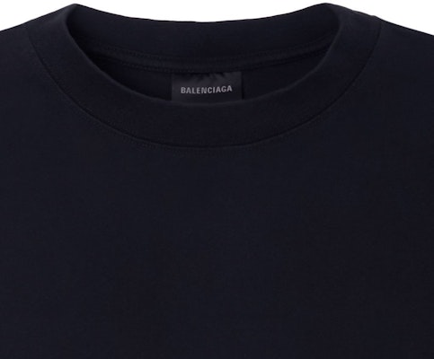 Balenciaga SS23 Baju Lengan Panjang Oversized Logo Sulaman Hitam Unisex. 698631TKVJ19070 Purchase Balenciaga SS23 Baju Lengan Panjang Oversized Logo Sulaman Hitam Unisex. 698631TKVJ19070