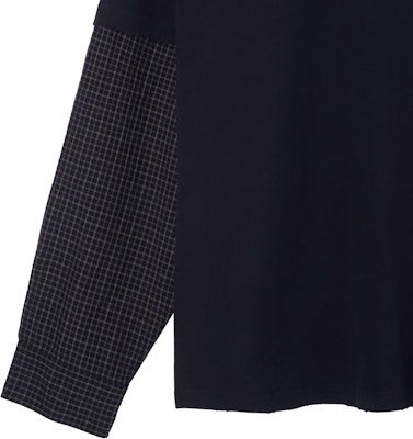 Balenciaga SS23 Baju Lengan Panjang Oversized Logo Sulaman Hitam Unisex. 698631TKVJ19070 Details for Balenciaga SS23 Baju Lengan Panjang Oversized Logo Sulaman Hitam Unisex. 698631TKVJ19070