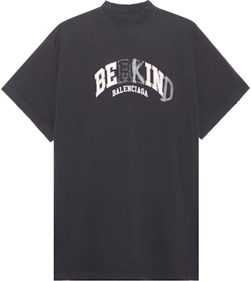 Balenciaga SS23 Logo Print Black Loose Fit Crewneck T-Shirt for Men. 739028TPVD51569 Buy Balenciaga SS23 Logo Print Black Loose Fit Crewneck T-Shirt for Men. 739028TPVD51569