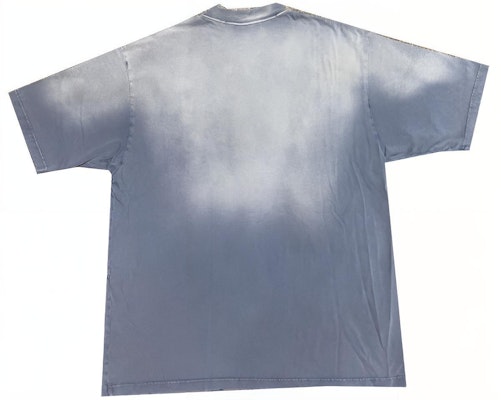 발렌시아가 SS23 로고 프린트 반팔 티셔츠 남성 블루 764235TPVD54313 Lookbook 발렌시아가 SS23 로고 프린트 반팔 티셔츠 남성 블루 764235TPVD54313