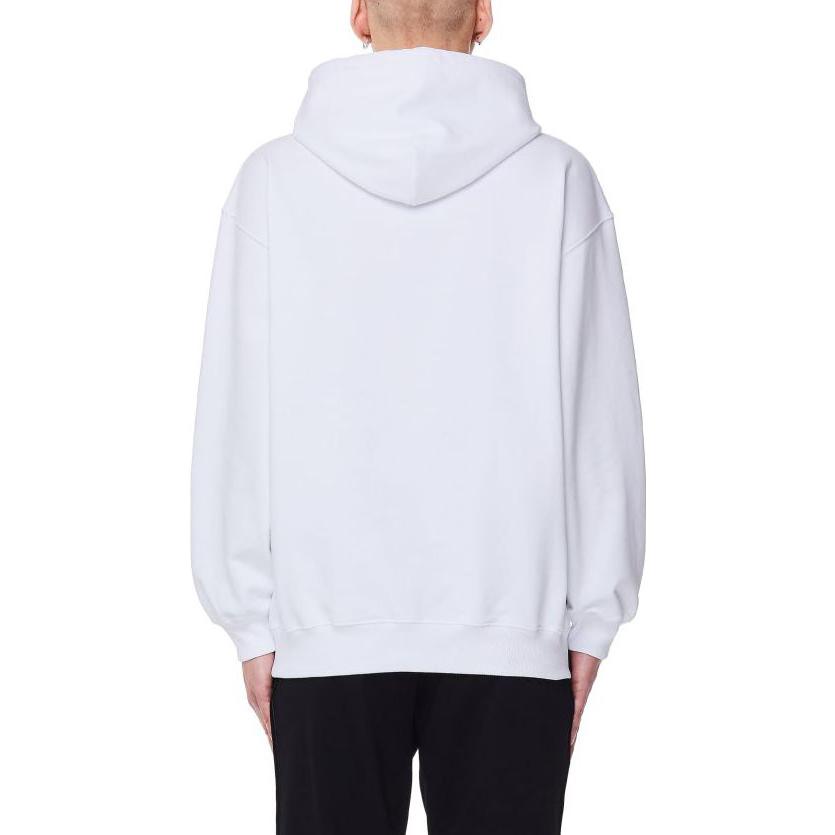 Balenciaga SS23 Logo Print Oversized Hoodie Unisex White Pullover. 570798YK279000 圖 5