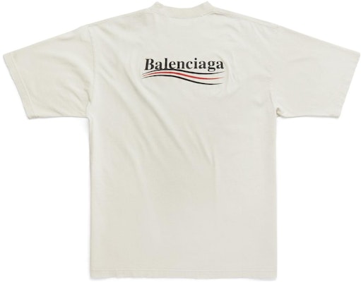 Balenciaga SS23 Logo Print Oversized T-Shirt Beige . 641675TNVG59170 Lookbook Balenciaga SS23 Logo Print Oversized T-Shirt Beige . 641675TNVG59170