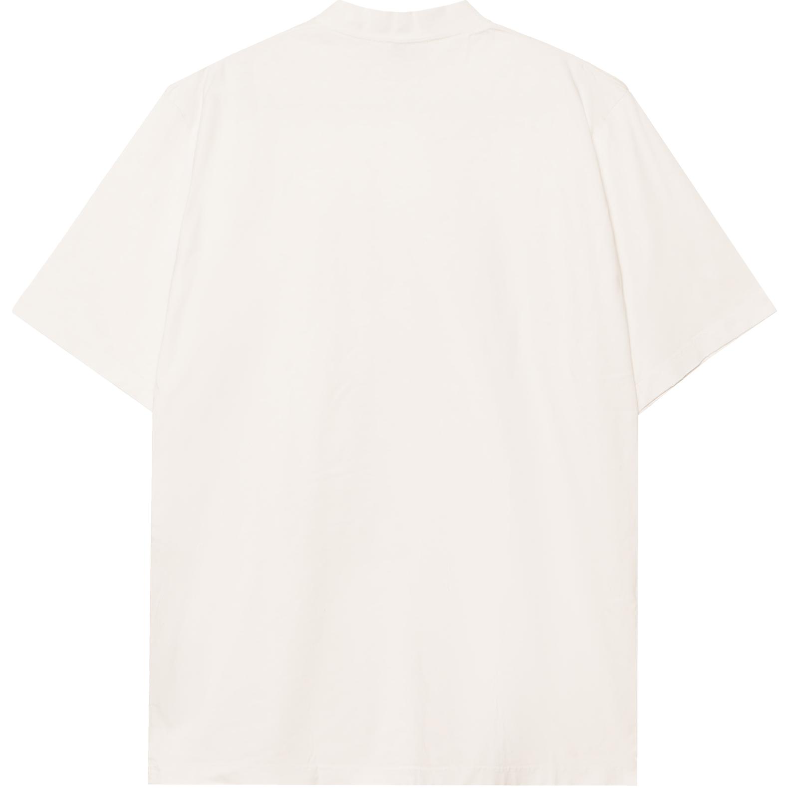 Balenciaga SS23 Logo Print Oversized Unisex Beige T-Shirt. 739784TOVK19012 圖 3