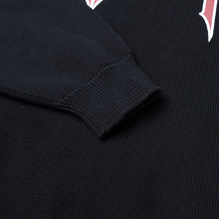 Balenciaga SS23 Logo Print Pullover Hoodie Regular Fit Black . 743802T32698035 圖 5