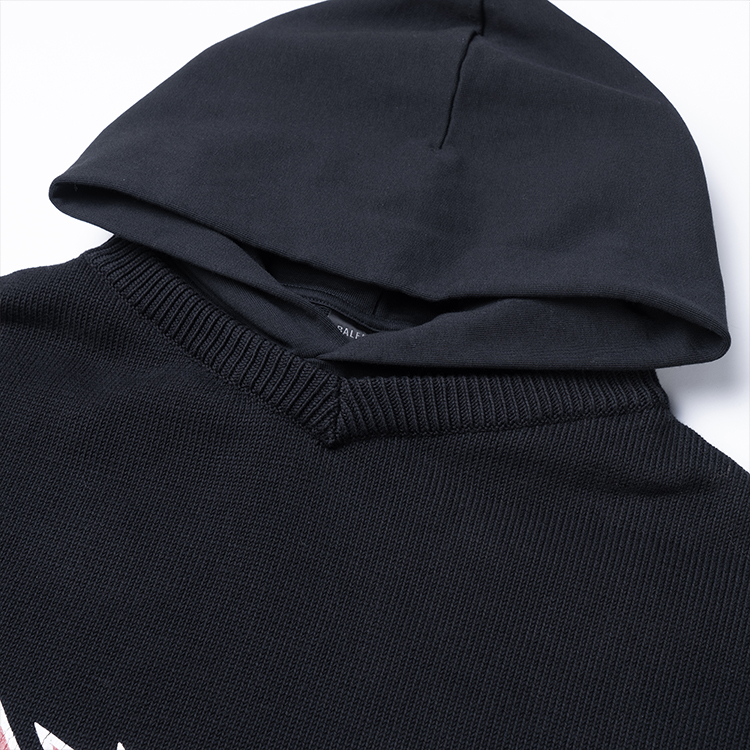 Balenciaga SS23 Logo Print Pullover Hoodie Regular Fit Black . 743802T32698035 圖 7