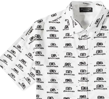Camisa Blanca Balenciaga SS23 Ajuste Regular con Logo - Moda Superior 725382TNL889040 Details for Camisa Blanca Balenciaga SS23 Ajuste Regular con Logo - Moda Superior 725382TNL889040