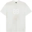 Buy Balenciaga SS23 徽標印花白色寬鬆男女同款短袖圓領T恤 739784TOVU69012