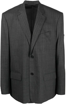 巴黎世家 SS23 标志V领长袖夹克 常规版型 深灰色 674430TGT151240 Order 巴黎世家 SS23 标志V领长袖夹克 常规版型 深灰色 674430TGT151240