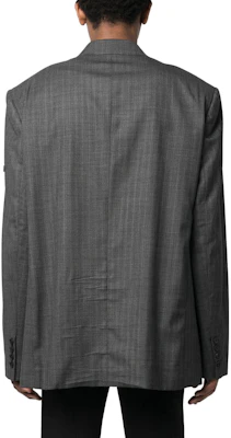 巴黎世家 SS23 标志V领长袖夹克 常规版型 深灰色 674430TGT151240 Purchase 巴黎世家 SS23 标志V领长袖夹克 常规版型 深灰色 674430TGT151240