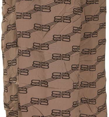 Balenciaga SS23 Celana Kasual Motif Monogram Coklat - Regular Fit. 704720TML369378 Sizing Balenciaga SS23 Celana Kasual Motif Monogram Coklat - Regular Fit. 704720TML369378