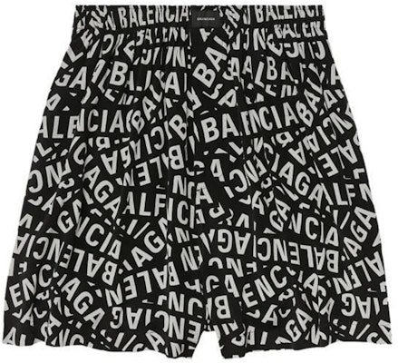 Balenciaga SS23 Seluar Pendek Monogram Cetak Kasual Regular Fit Hitam. 719975TML211269 Buy Balenciaga SS23 Seluar Pendek Monogram Cetak Kasual Regular Fit Hitam. 719975TML211269