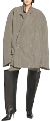 Balenciaga SS23 Jaket Oversized Double-Breasted Coffee Unisex 720043TMO051240 Shop Balenciaga SS23 Jaket Oversized Double-Breasted Coffee Unisex 720043TMO051240