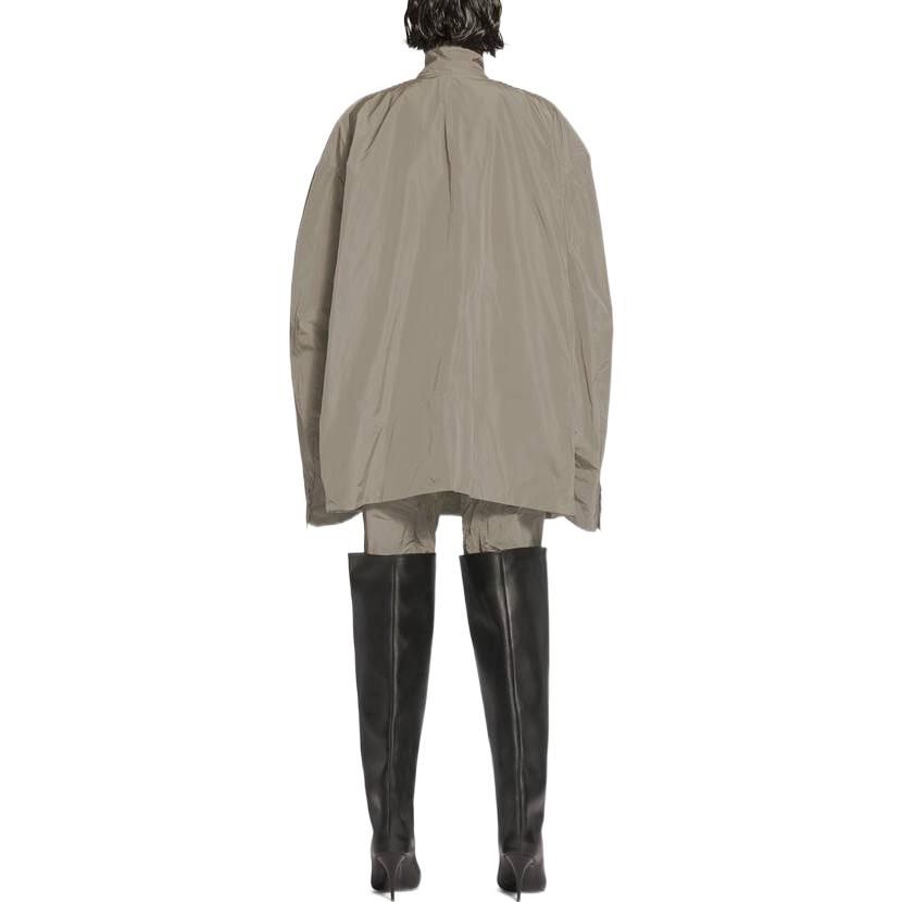 Details for Balenciaga SS23 Jaket Oversized Double-Breasted Coffee Unisex 720043TMO051240