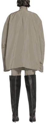 Balenciaga SS23 Jaket Oversized Double-Breasted Coffee Unisex 720043TMO051240 Details for Balenciaga SS23 Jaket Oversized Double-Breasted Coffee Unisex 720043TMO051240