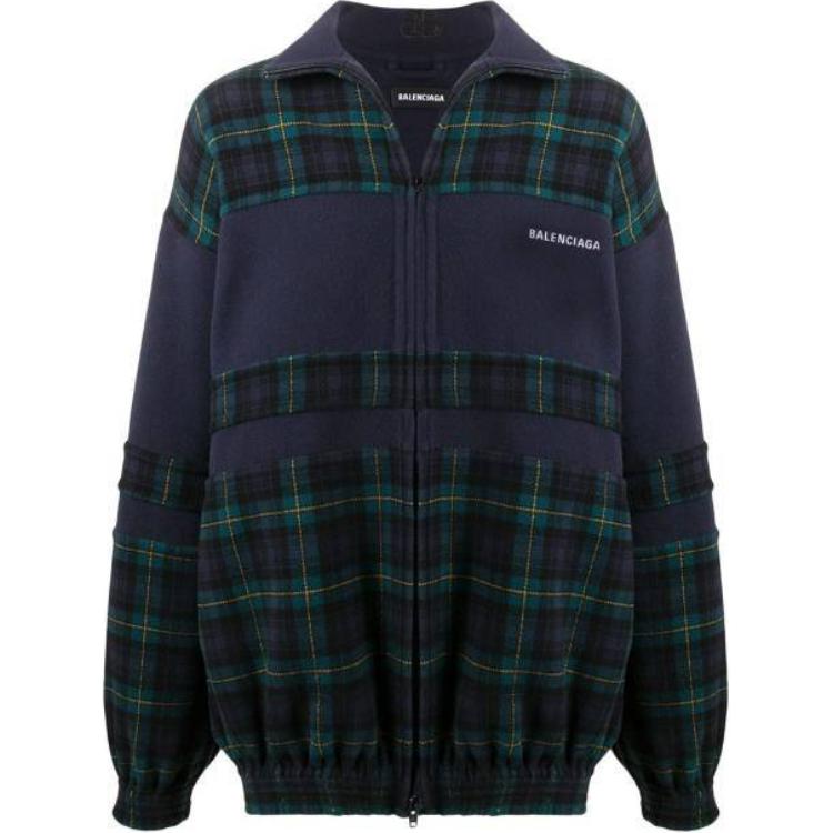 Balenciaga SS23 Oversized Logo Jacket Colorblock Design 642277TJO073258
