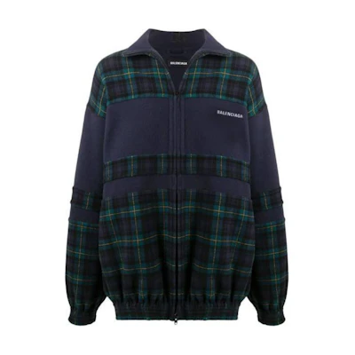 Balenciaga SS23 Oversized Logo Jacket Colorblock Design 642277TJO073258