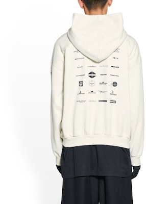 Balenciaga SS23 Oversized Logo Print Hoodie Unisex Off-White. 726241TNVQ89784 Purchase Balenciaga SS23 Oversized Logo Print Hoodie Unisex Off-White. 726241TNVQ89784