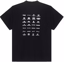 Balenciaga SS23 Oversized Logo Print T-Shirt Unisex Black 712398TNVQ71070 Balenciaga SS23 Oversized Logo Print T-Shirt Unisex Black 712398TNVQ71070