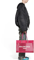 Details for Balenciaga SS23 Oversized Spliced Hooded Flight Jacket Unisex Black 746456TNO271000