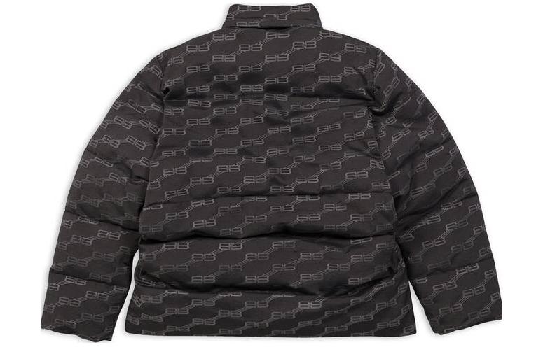 Balenciaga SS23 Patterned Print Long-Sleeve Cotton Jacket Brown Unisex 719863TMQ301369 圖 3