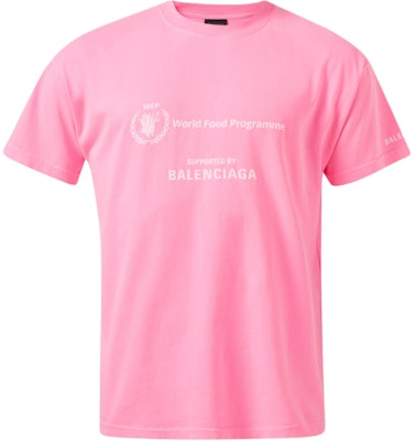 발렌시아가 SS23 핑크 레터 프린트 레귤러핏 유니섹스 티셔츠. 612965TMVL25001 Buy 발렌시아가 SS23 핑크 레터 프린트 레귤러핏 유니섹스 티셔츠. 612965TMVL25001