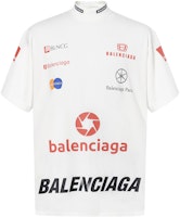 Balenciaga SS23 Top League Logo Print Casual T-Shirt Regular Fit Mens. 770919TPVE99000 Balenciaga SS23 Top League Logo Print Casual T-Shirt Regular Fit Mens. 770919TPVE99000