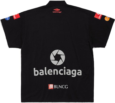 巴黎世家 SS23 Top League 標誌印花休閒短袖t恤 男款標準版型 770919TPVE99000 Lookbook 巴黎世家 SS23 Top League 標誌印花休閒短袖t恤 男款標準版型 770919TPVE99000