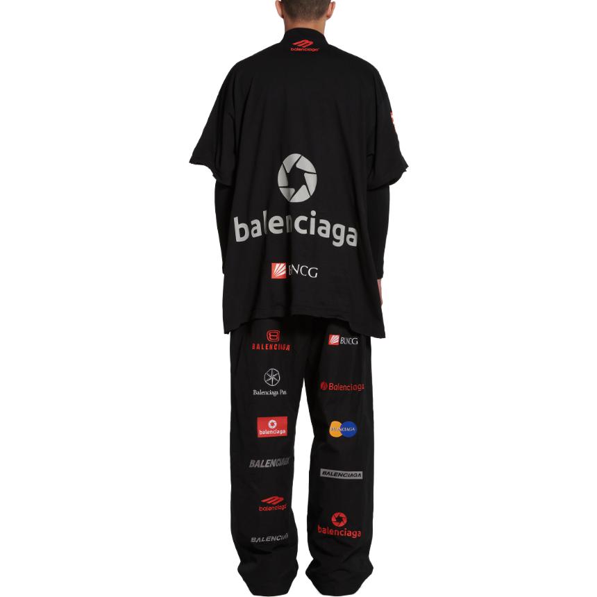 Purchase 巴黎世家 SS23 Top League 標誌印花休閒短袖t恤 男款標準版型 770919TPVE99000