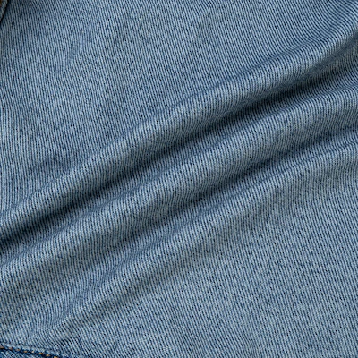 Balenciaga SS23 Jaket Denim Biru Lengan Panjang Kasual 724651THW254245 3