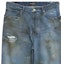 Sizing Balenciaga SS23 Washed Distressed Loose Fit Jeans Unisex - Blue 745248TNW014012