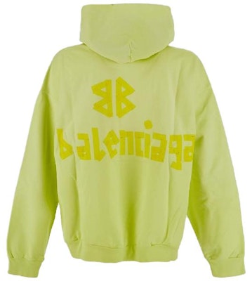 Balenciaga SS23 黃色字母Logo印花寬鬆版型衛衣 744441TOVB17204 Lookbook Balenciaga SS23 黃色字母Logo印花寬鬆版型衛衣 744441TOVB17204