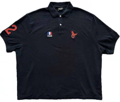 巴黎世家 SS24 黑色常規版型刺繡字母Polo衫 791001TQVM68065 Order 巴黎世家 SS24 黑色常規版型刺繡字母Polo衫 791001TQVM68065