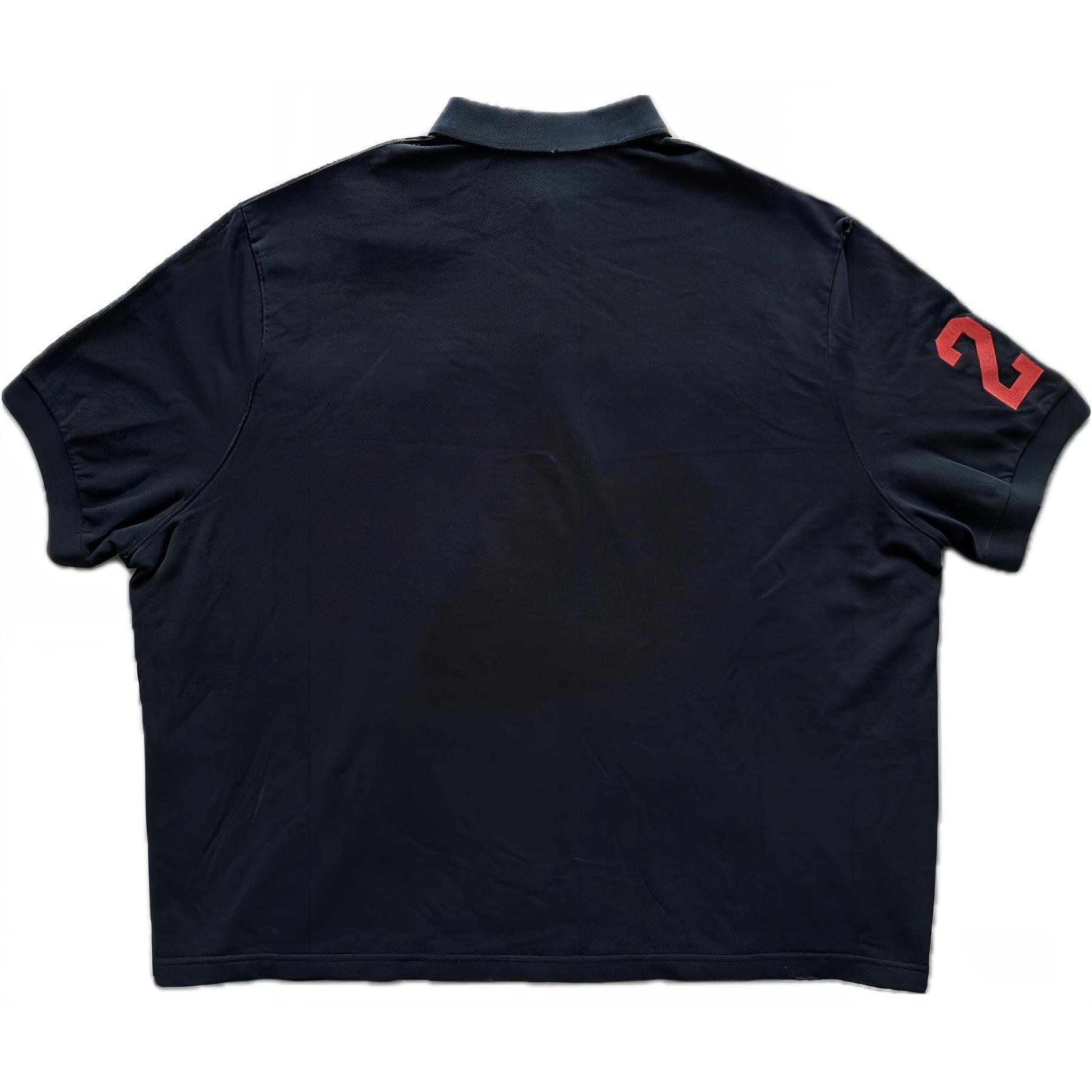 Lookbook 巴黎世家 SS24 黑色常規版型刺繡字母Polo衫 791001TQVM68065