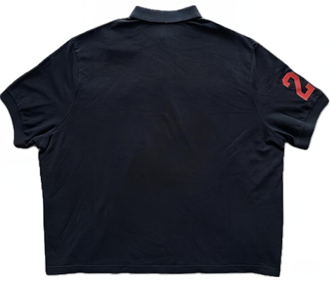 巴黎世家 SS24 黑色常規版型刺繡字母Polo衫 791001TQVM68065 Lookbook 巴黎世家 SS24 黑色常規版型刺繡字母Polo衫 791001TQVM68065