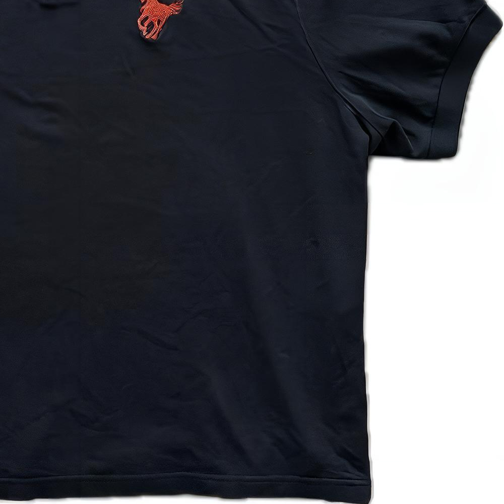 Details for 巴黎世家 SS24 黑色常規版型刺繡字母Polo衫 791001TQVM68065